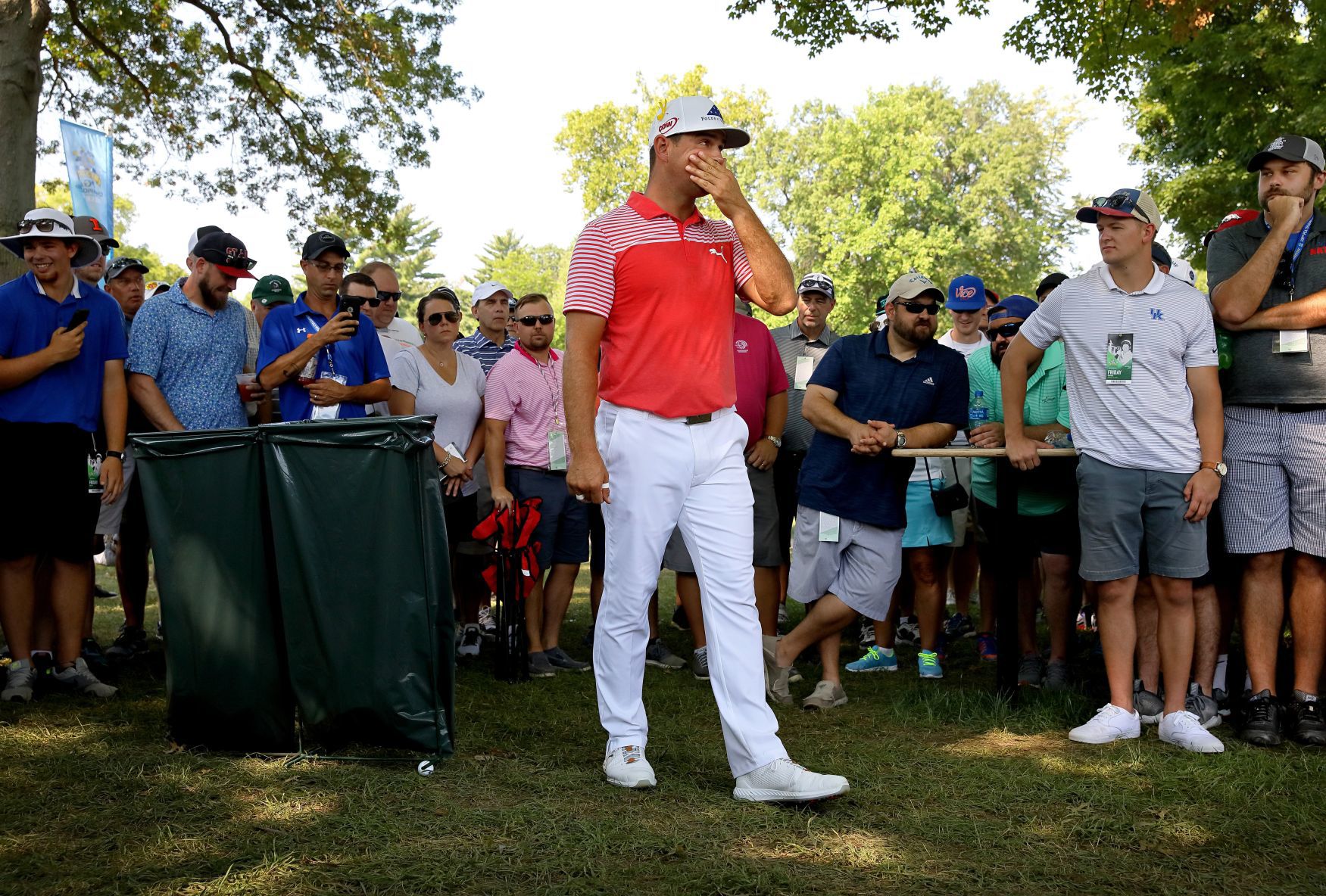 100th PGA Championship at Bellerive Country Club, round two